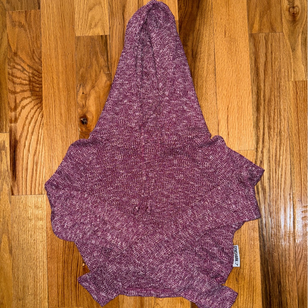 Gymshark Maroon Women's Cowl Neck Sweater